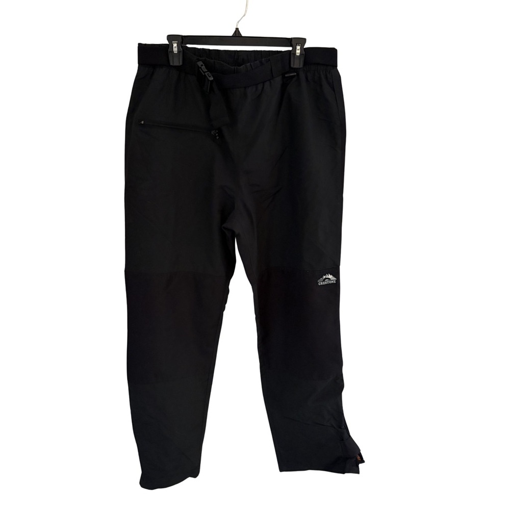 Crestone Oxford Tech Ski Pants Black Waterproof Insulated Snowboard Snow Mens L
